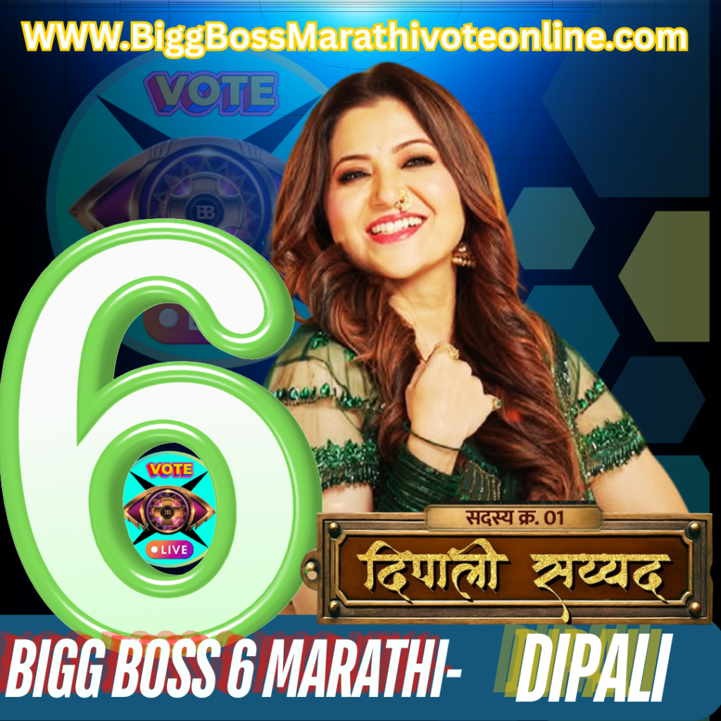 Dipali Bigg Boss 6 Marathi Voting