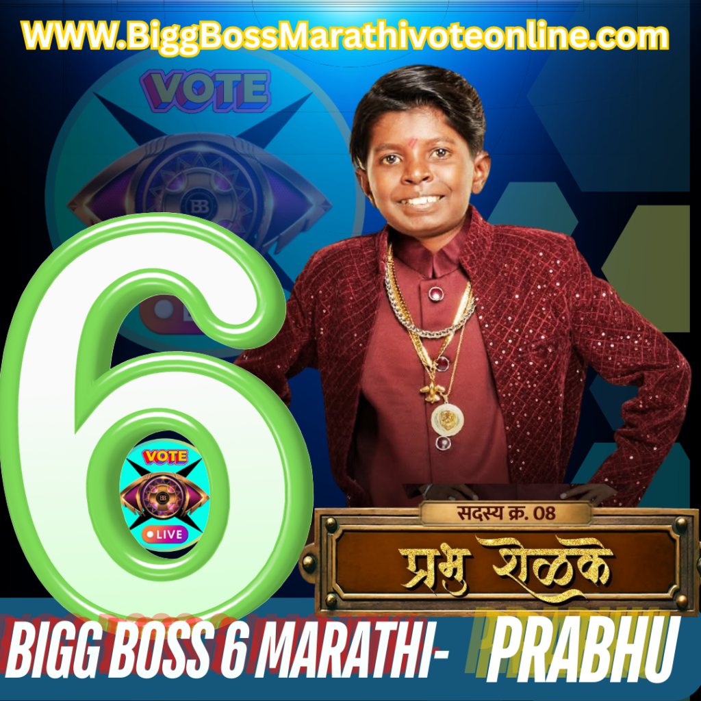 Prabhu Bigg Boss Marathi Voting